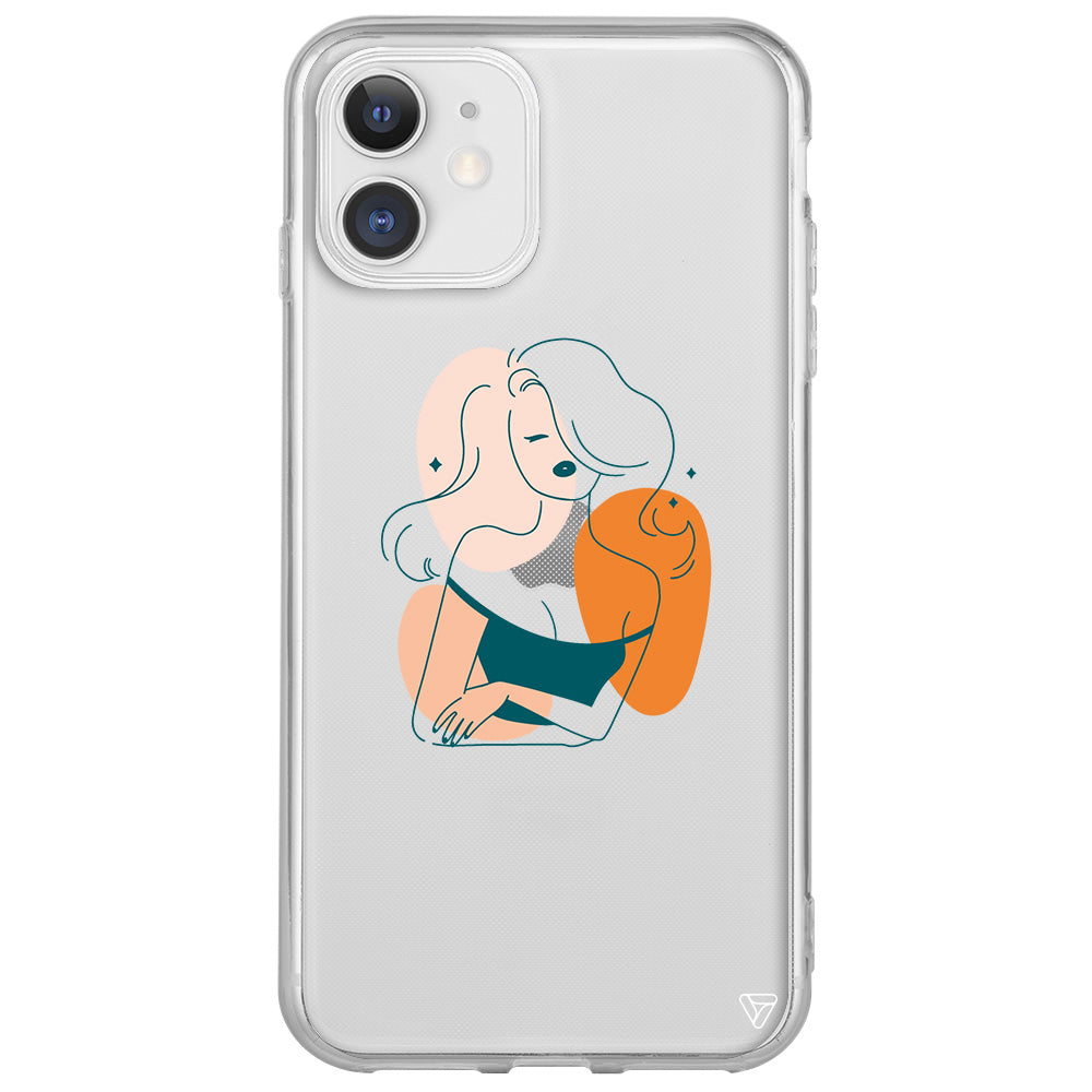 Pretty Lansman Model İçi Kadife Silikon Telefon Kılıfı