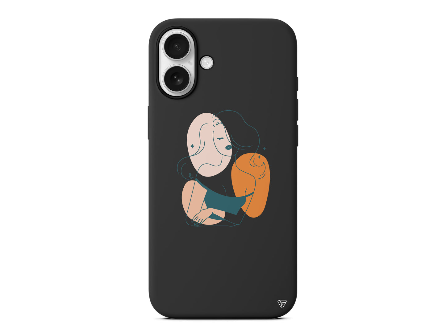 Pretty Lansman Model İçi Kadife Silikon Telefon Kılıfı