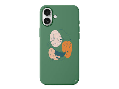 Pretty Lansman Model İçi Kadife Silikon Telefon Kılıfı