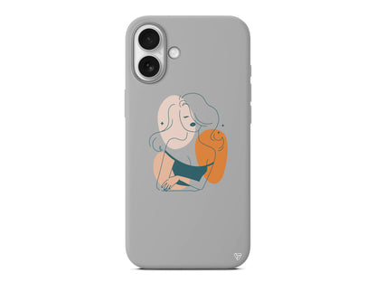 Pretty Lansman Model İçi Kadife Silikon Telefon Kılıfı