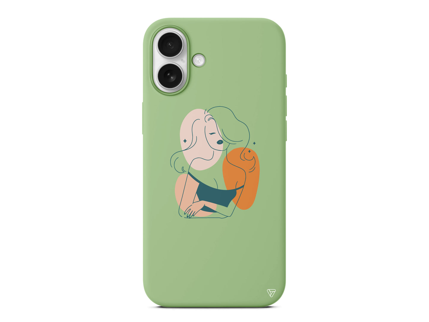 Pretty Lansman Model İçi Kadife Silikon Telefon Kılıfı – Plus Serisine Özel