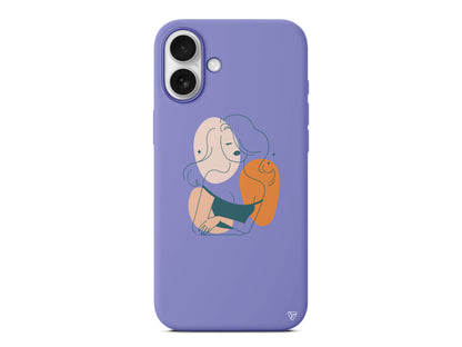 Pretty Lansman Model İçi Kadife Silikon Telefon Kılıfı