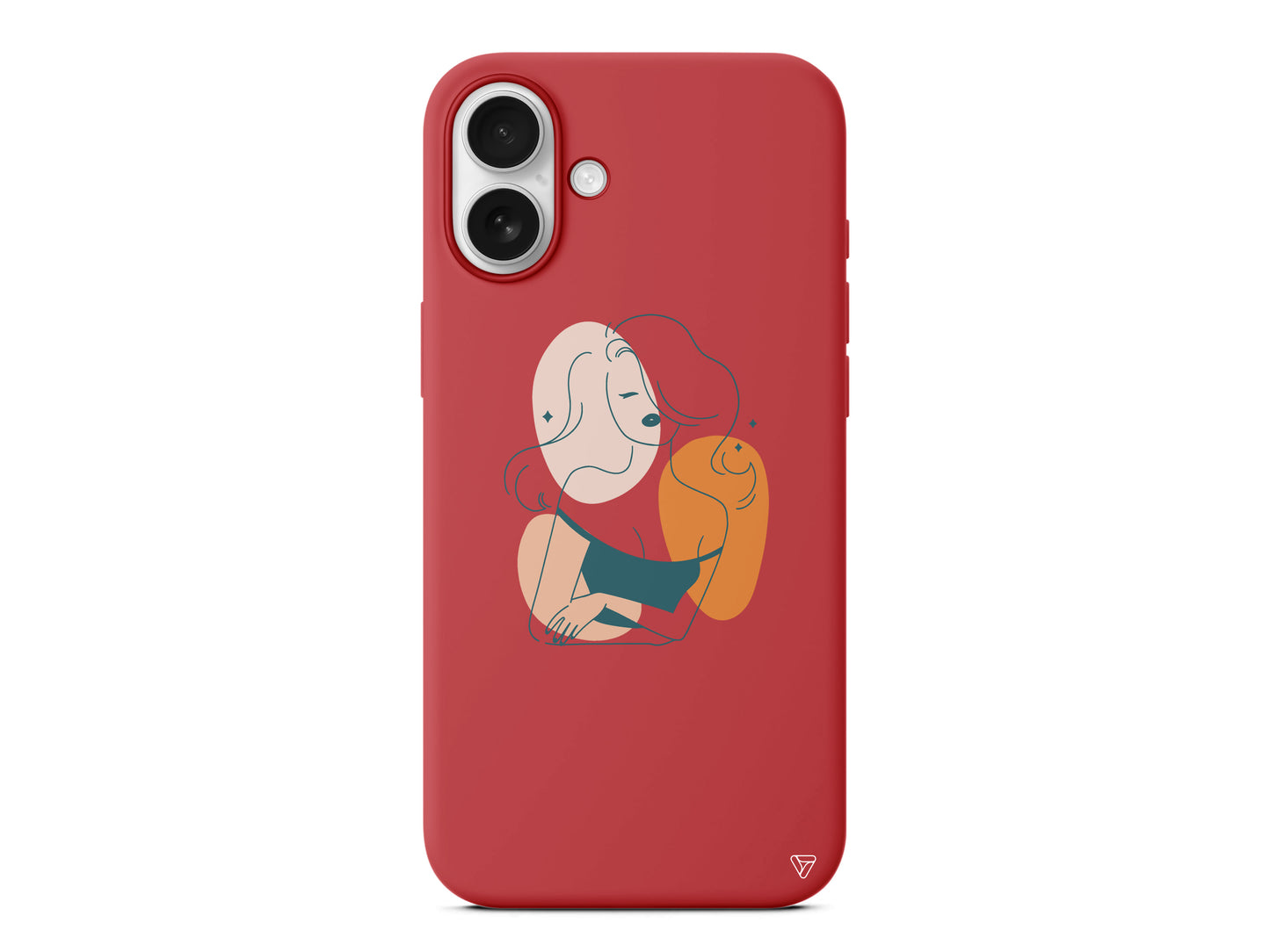 Pretty Lansman Model İçi Kadife Silikon Telefon Kılıfı – Plus Serisine Özel