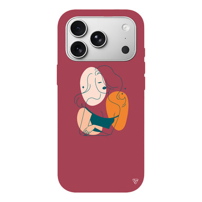 Pretty Lansman Model İçi Kadife Silikon Telefon Kılıfı