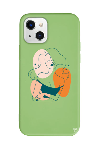 Pretty Lansman Model İçi Kadife Silikon Telefon Kılıfı – Plus Serisine Özel