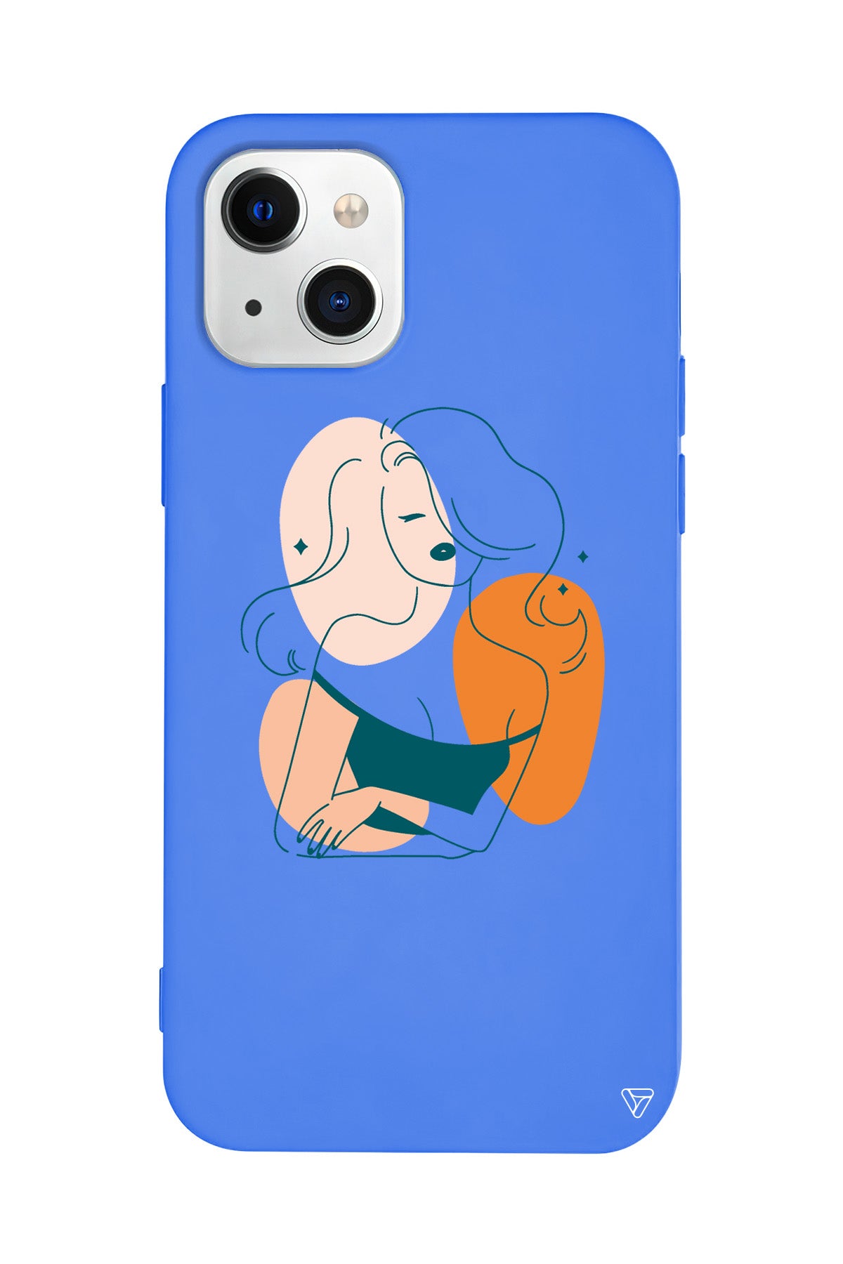 Pretty Lansman Model İçi Kadife Silikon Telefon Kılıfı