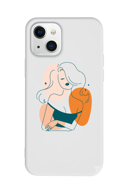 Pretty Lansman Model İçi Kadife Silikon Telefon Kılıfı – Plus Serisine Özel