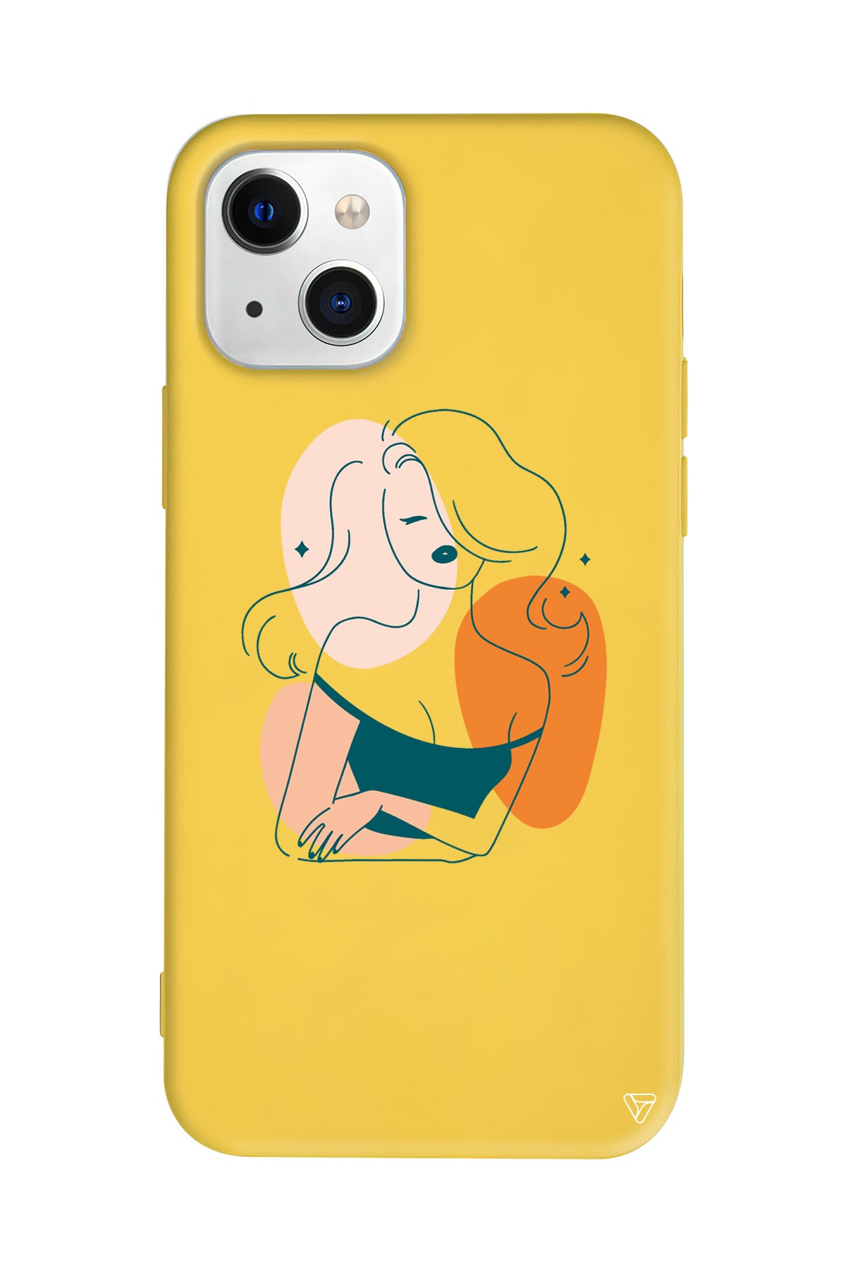 Pretty Lansman Model İçi Kadife Silikon Telefon Kılıfı