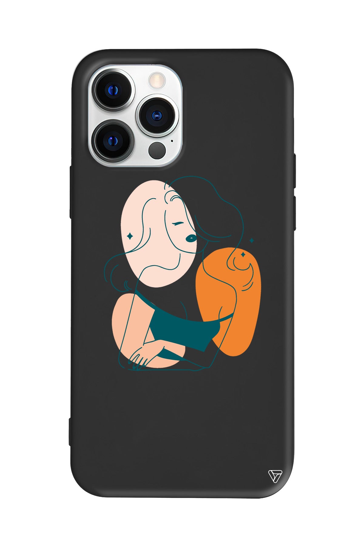 Pretty Lansman Model İçi Kadife Silikon Telefon Kılıfı