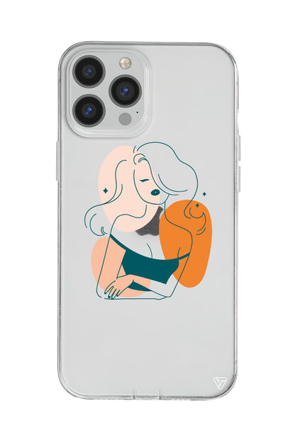 Pretty Lansman Model İçi Kadife Silikon Telefon Kılıfı