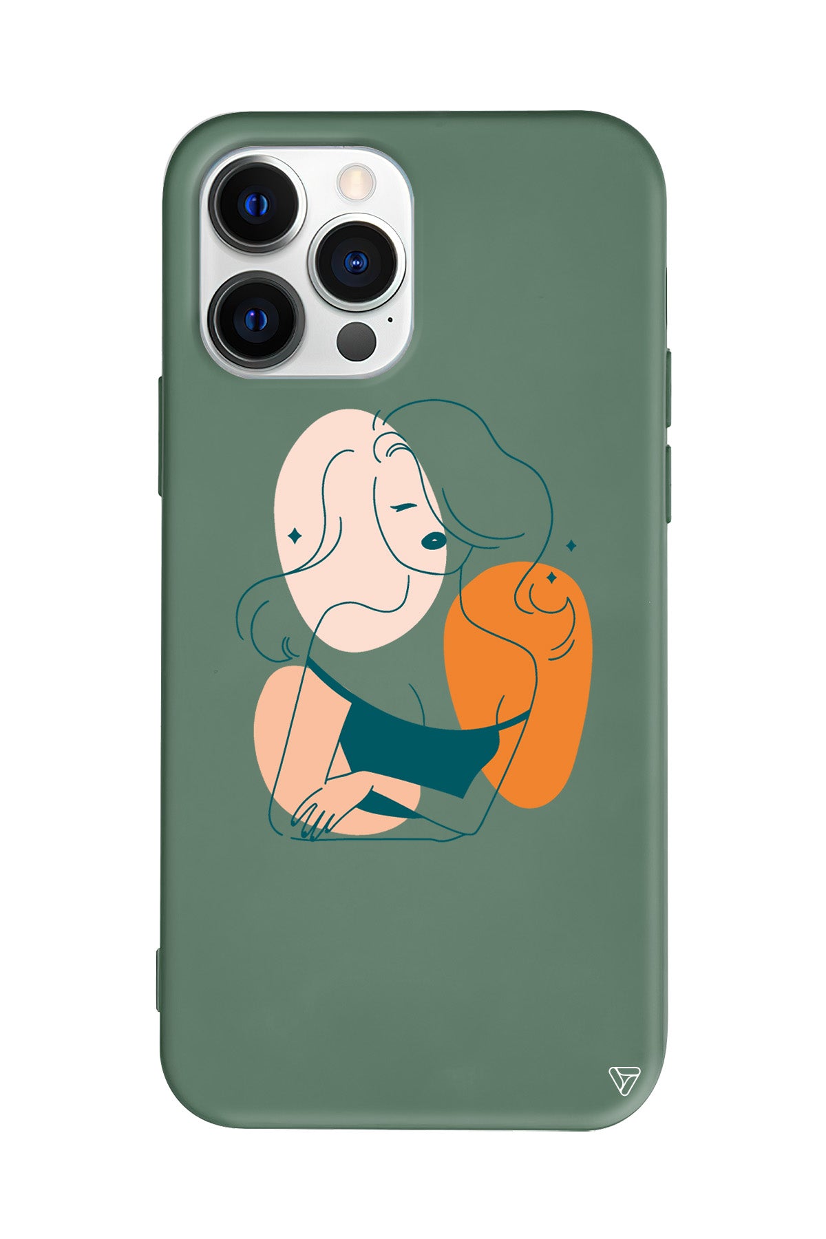 Pretty Lansman Model İçi Kadife Silikon Telefon Kılıfı