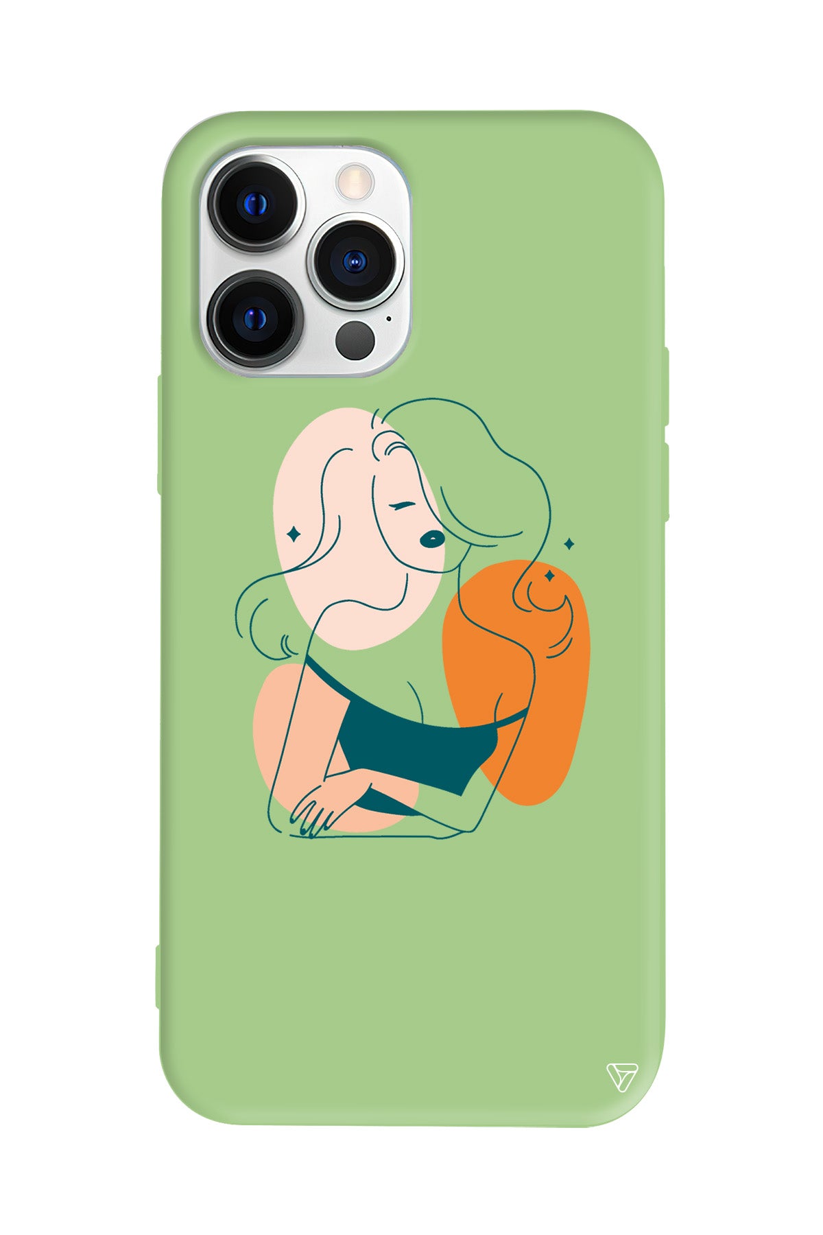 Pretty Lansman Model İçi Kadife Silikon Telefon Kılıfı