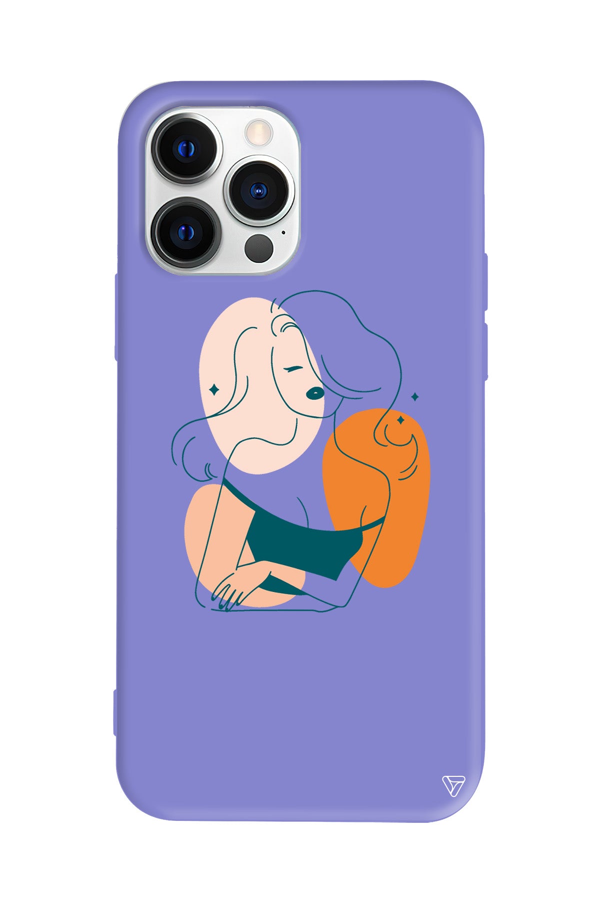 Pretty Lansman Model İçi Kadife Silikon Telefon Kılıfı