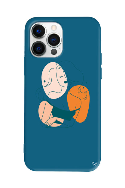 Pretty Lansman Model İçi Kadife Silikon Telefon Kılıfı