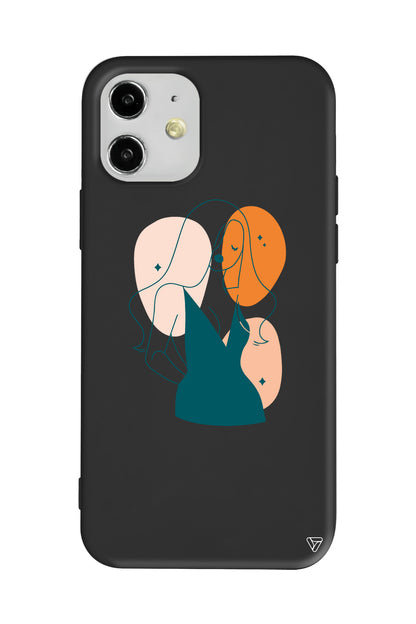 Elena Lansman Model İçi Kadife Silikon Telefon Kılıfı