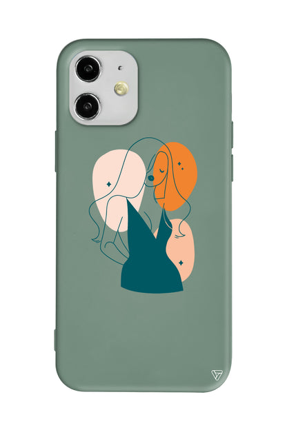 Elena Lansman Model İçi Kadife Silikon Telefon Kılıfı