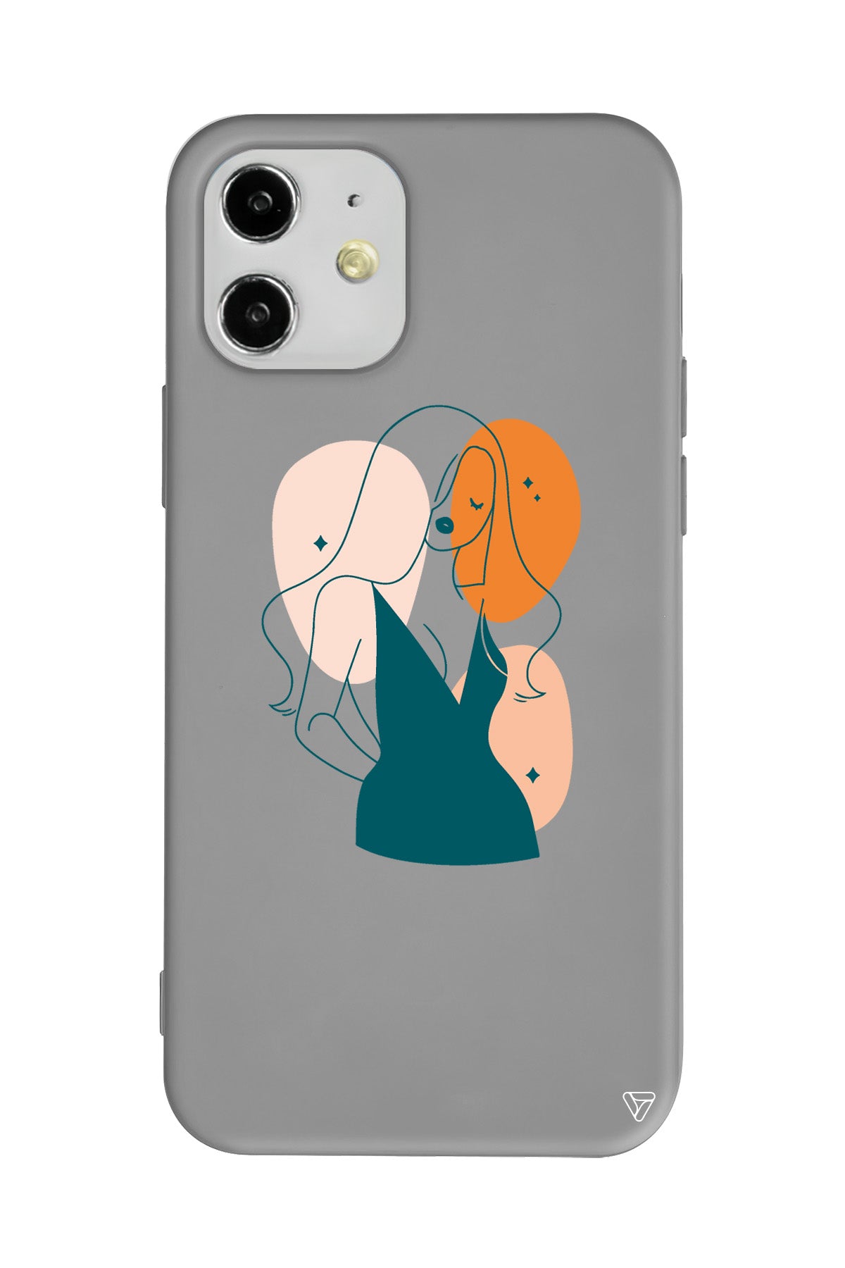 Elena Lansman Model İçi Kadife Silikon Telefon Kılıfı