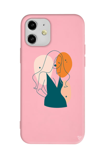 Elena Lansman Model İçi Kadife Silikon Telefon Kılıfı