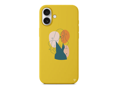 Elena Lansman Model İçi Kadife Silikon Telefon Kılıfı