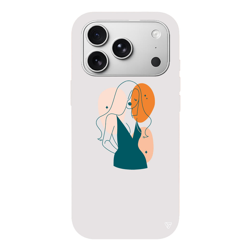 Elena Lansman Model İçi Kadife Silikon Telefon Kılıfı