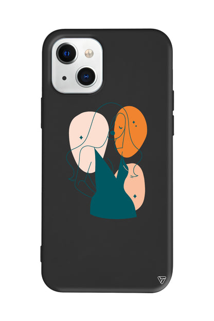 Elena Lansman Model İçi Kadife Silikon Telefon Kılıfı