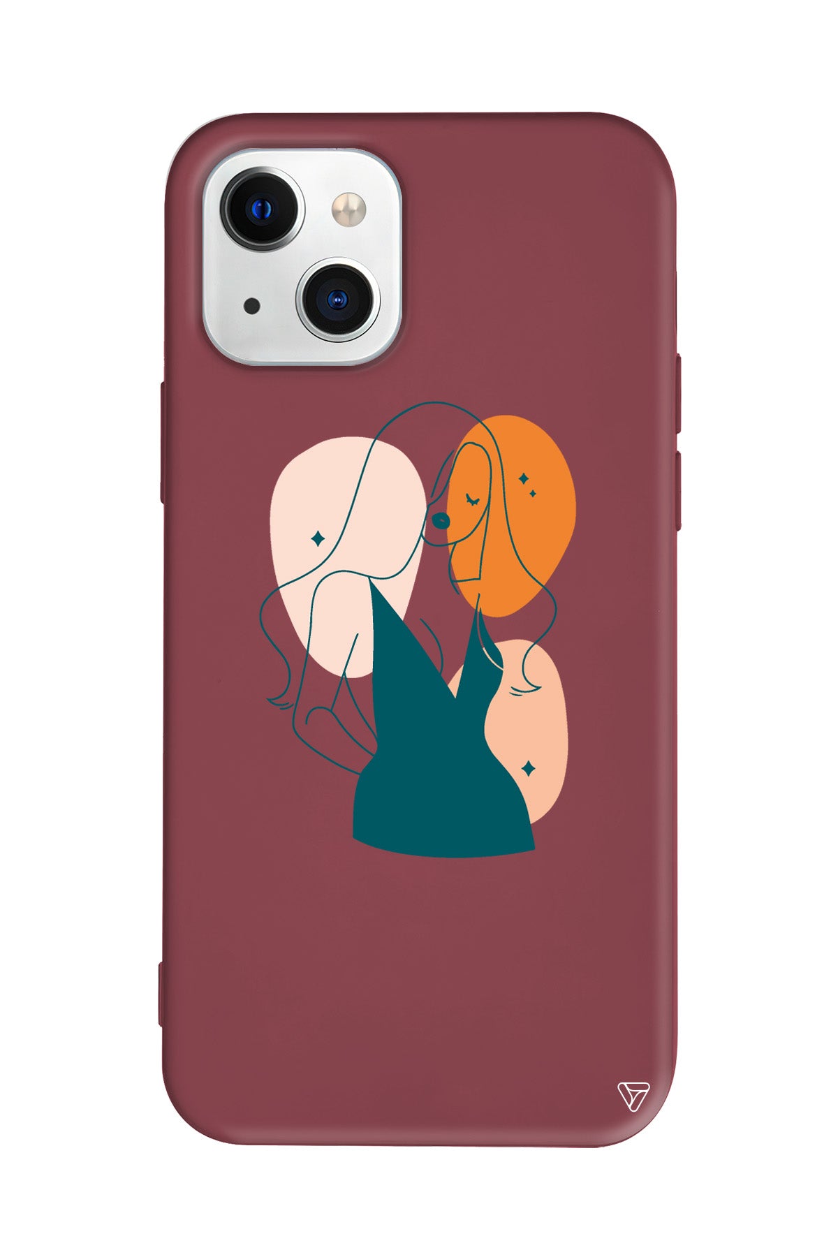 Elena Lansman Model İçi Kadife Silikon Telefon Kılıfı