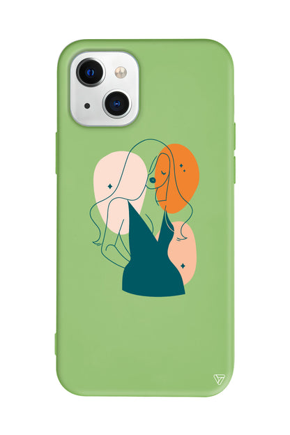 Elena Lansman Model İçi Kadife Silikon Telefon Kılıfı