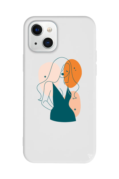 Elena Lansman Model İçi Kadife Silikon Telefon Kılıfı