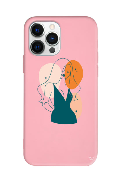 Elena Lansman Model İçi Kadife Silikon Telefon Kılıfı