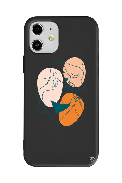 Night Lansman Model İçi Kadife Silikon Telefon Kılıfı