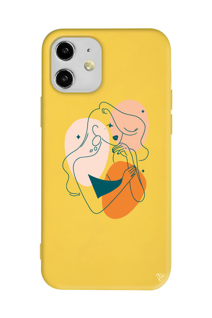 Night Lansman Model İçi Kadife Silikon Telefon Kılıfı