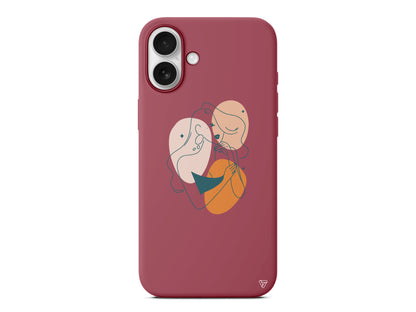 Night Lansman Model İçi Kadife Silikon Telefon Kılıfı – Plus Serisine Özel