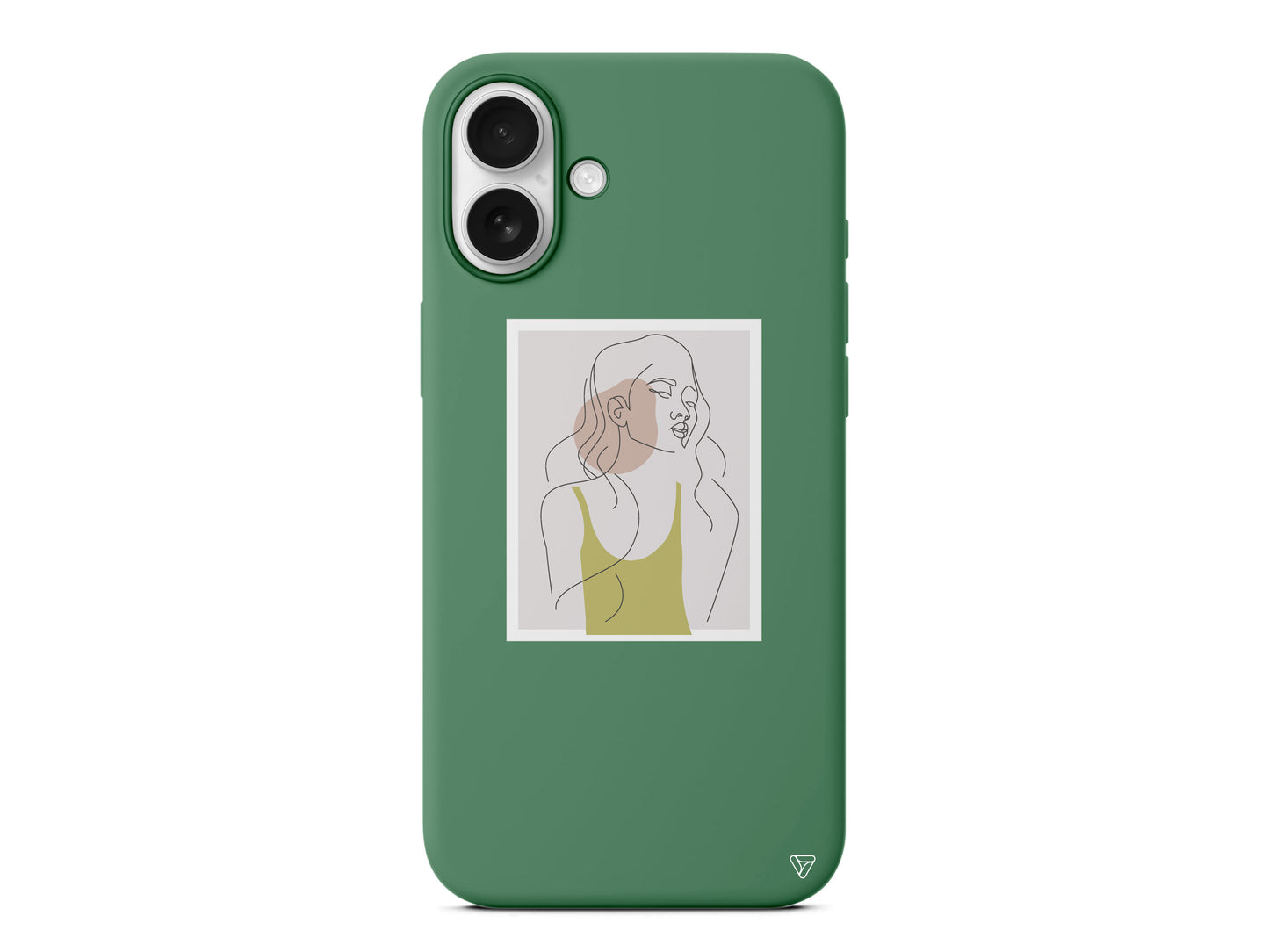 Cizgisel Portre Lansman Model İçi Kadife Silikon Telefon Kılıfı – Plus Serisine Özel