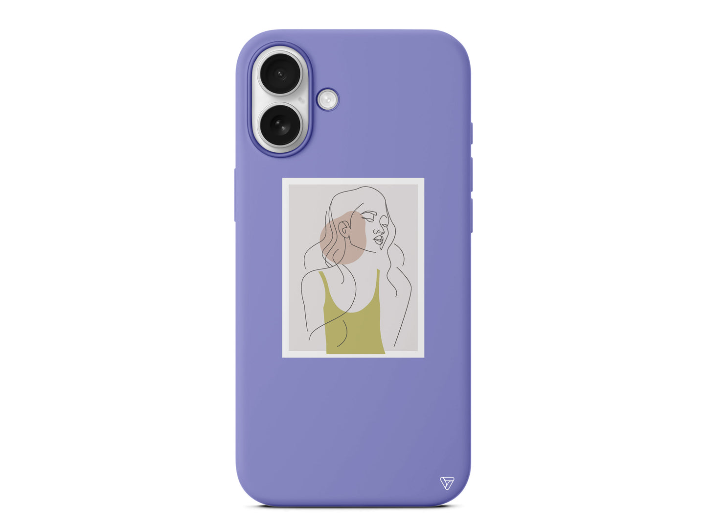 Cizgisel Portre Lansman Model İçi Kadife Silikon Telefon Kılıfı – Plus Serisine Özel