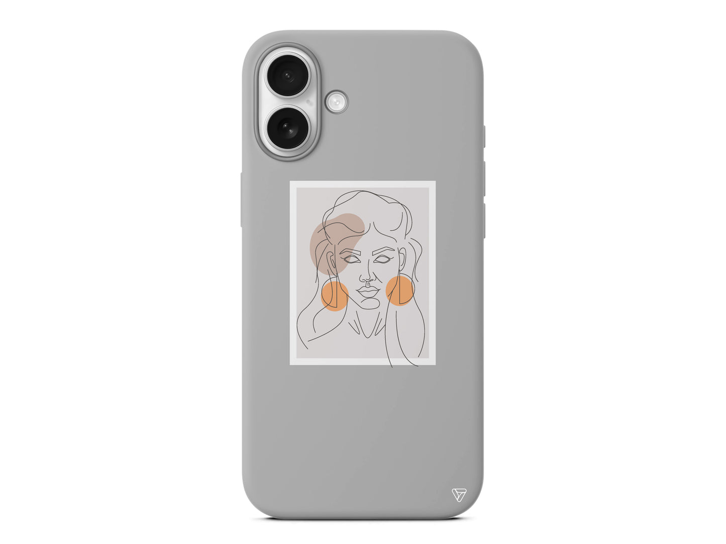 Orange Earrings Lansman Model İçi Kadife Silikon Telefon Kılıfı – Plus Serisine Özel