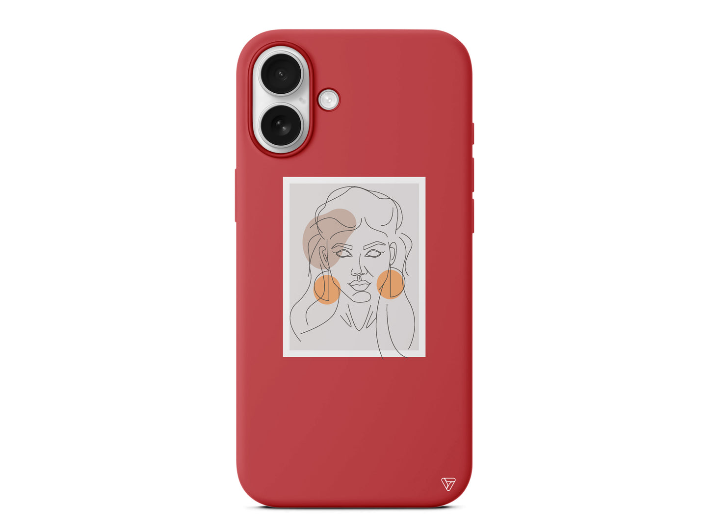 Orange Earrings Lansman Model İçi Kadife Silikon Telefon Kılıfı – Plus Serisine Özel