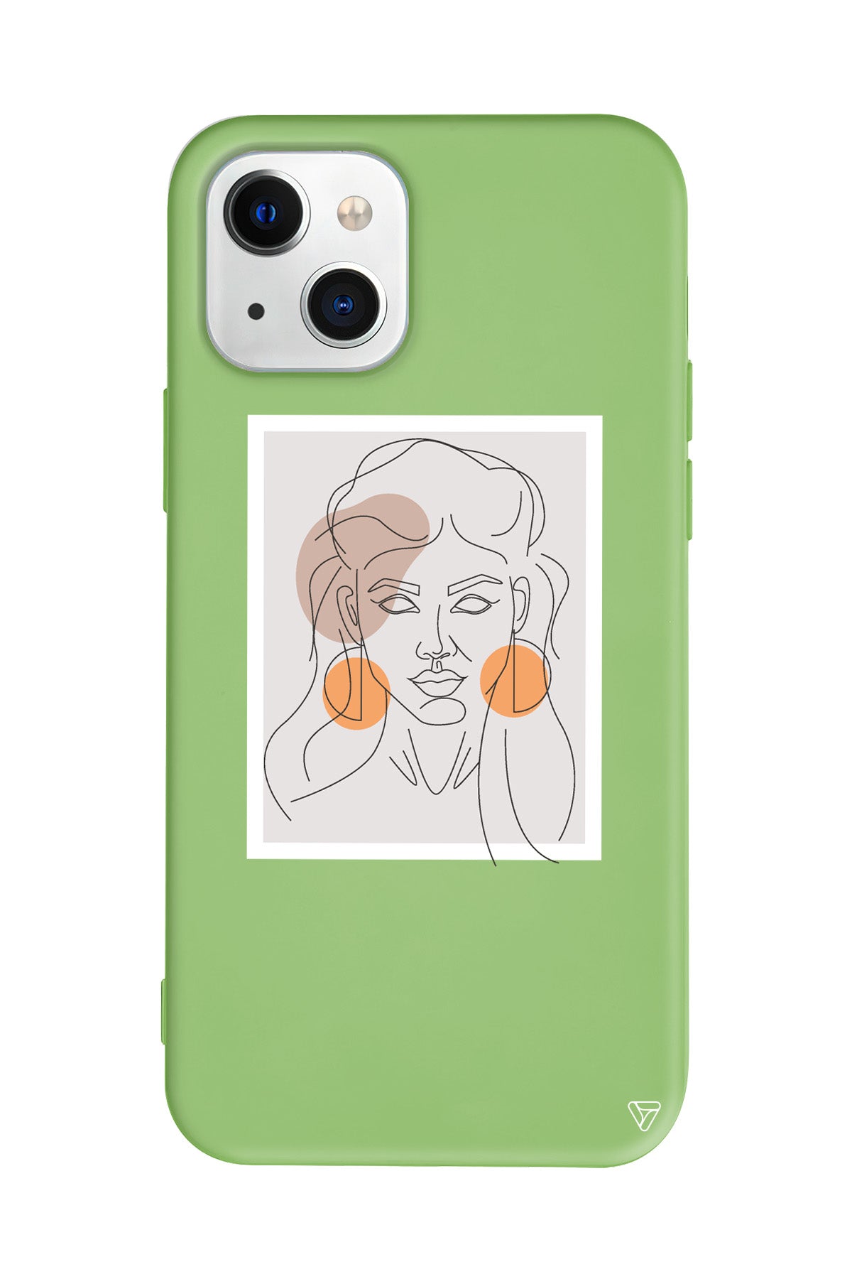 Orange Earrings Lansman Model İçi Kadife Silikon Telefon Kılıfı – Plus Serisine Özel