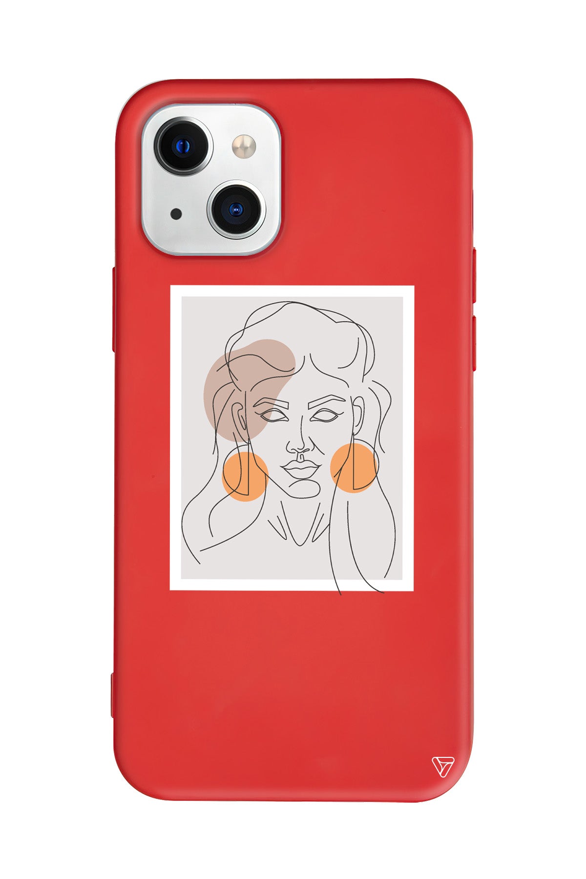 Orange Earrings Lansman Model İçi Kadife Silikon Telefon Kılıfı – Plus Serisine Özel