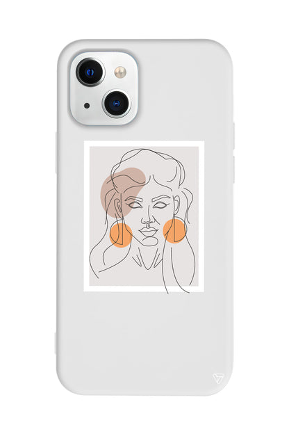 Orange Earrings Lansman Model İçi Kadife Silikon Telefon Kılıfı – Plus Serisine Özel