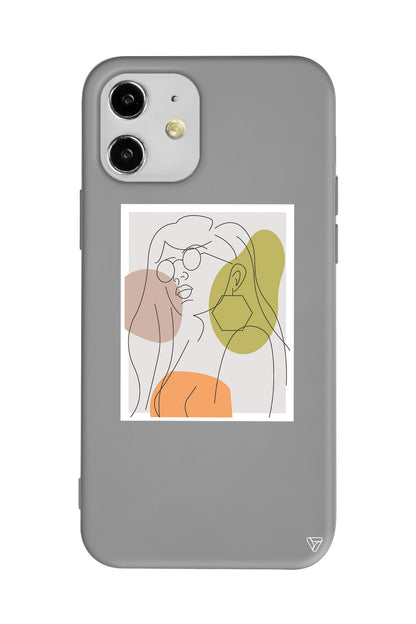 Sun Glass Lansman Model İçi Kadife Silikon Telefon Kılıfı