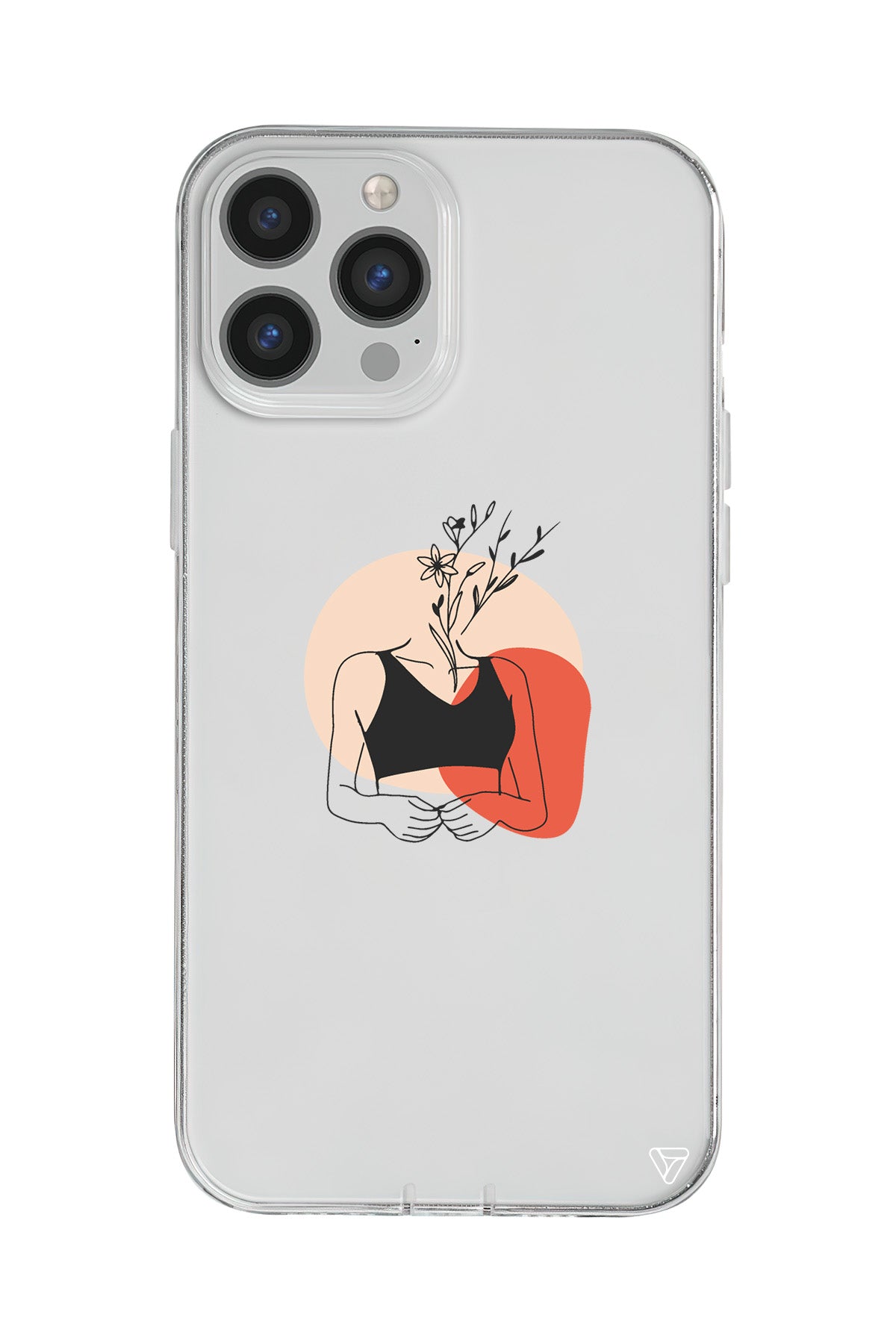 Flower Girl Lansman Model İçi Kadife Silikon Telefon Kılıfı