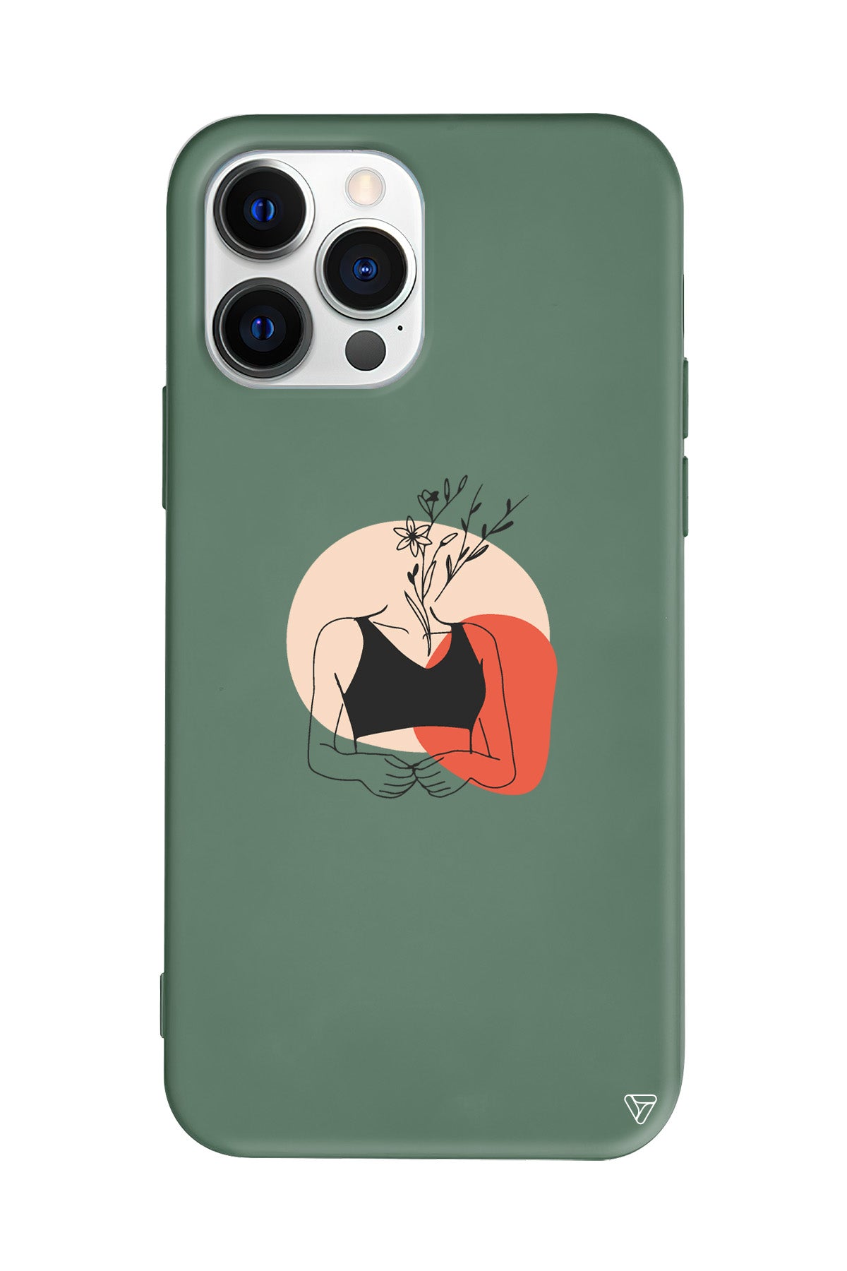 Flower Girl Lansman Model İçi Kadife Silikon Telefon Kılıfı