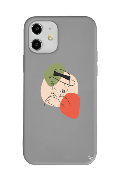 Mia Lansman Model İçi Kadife Silikon Telefon Kılıfı