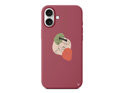 Mia Lansman Model İçi Kadife Silikon Telefon Kılıfı – Plus Serisine Özel