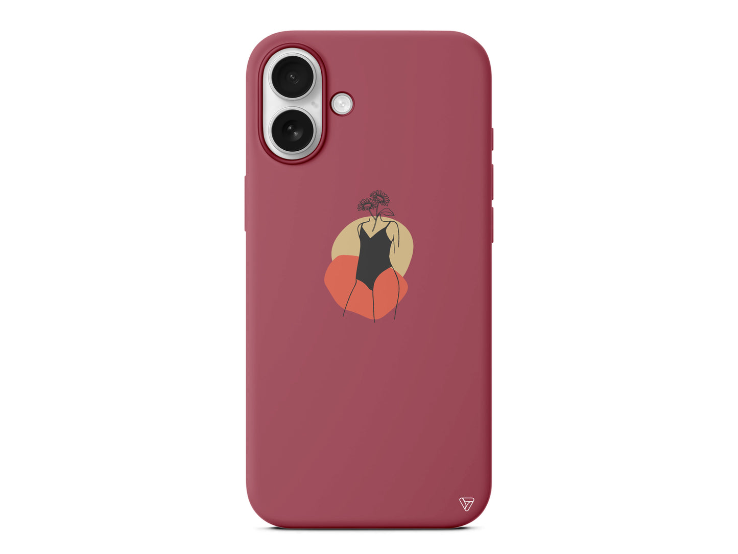 Flower Girl Standing Lansman Model İçi Kadife Silikon Telefon Kılıfı – Plus Serisine Özel