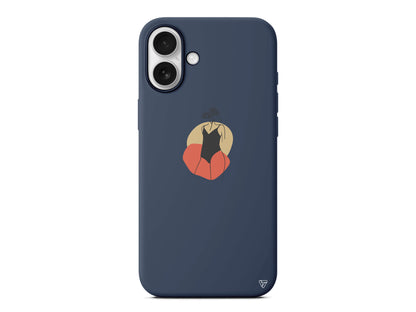 Flower Girl Standing Lansman Model İçi Kadife Silikon Telefon Kılıfı – Plus Serisine Özel