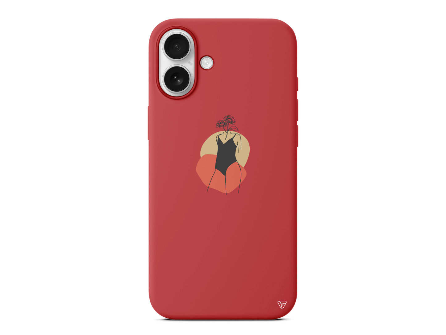 Flower Girl Standing Lansman Model İçi Kadife Silikon Telefon Kılıfı – Plus Serisine Özel