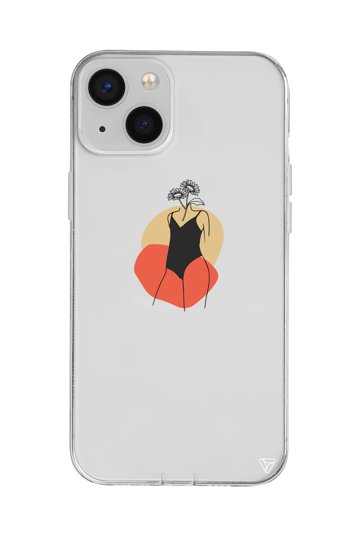 Flower Girl Standing Lansman Model İçi Kadife Silikon Telefon Kılıfı