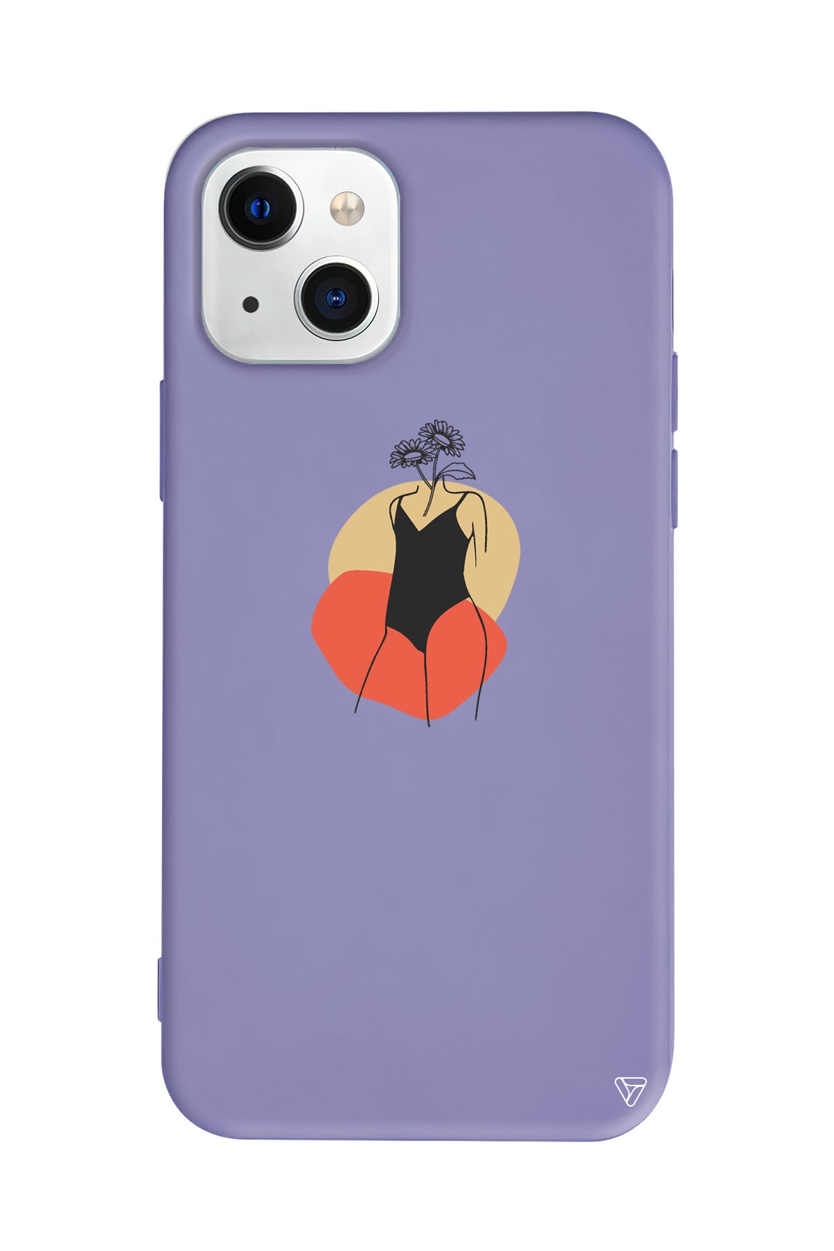 Flower Girl Standing Lansman Model İçi Kadife Silikon Telefon Kılıfı – Plus Serisine Özel