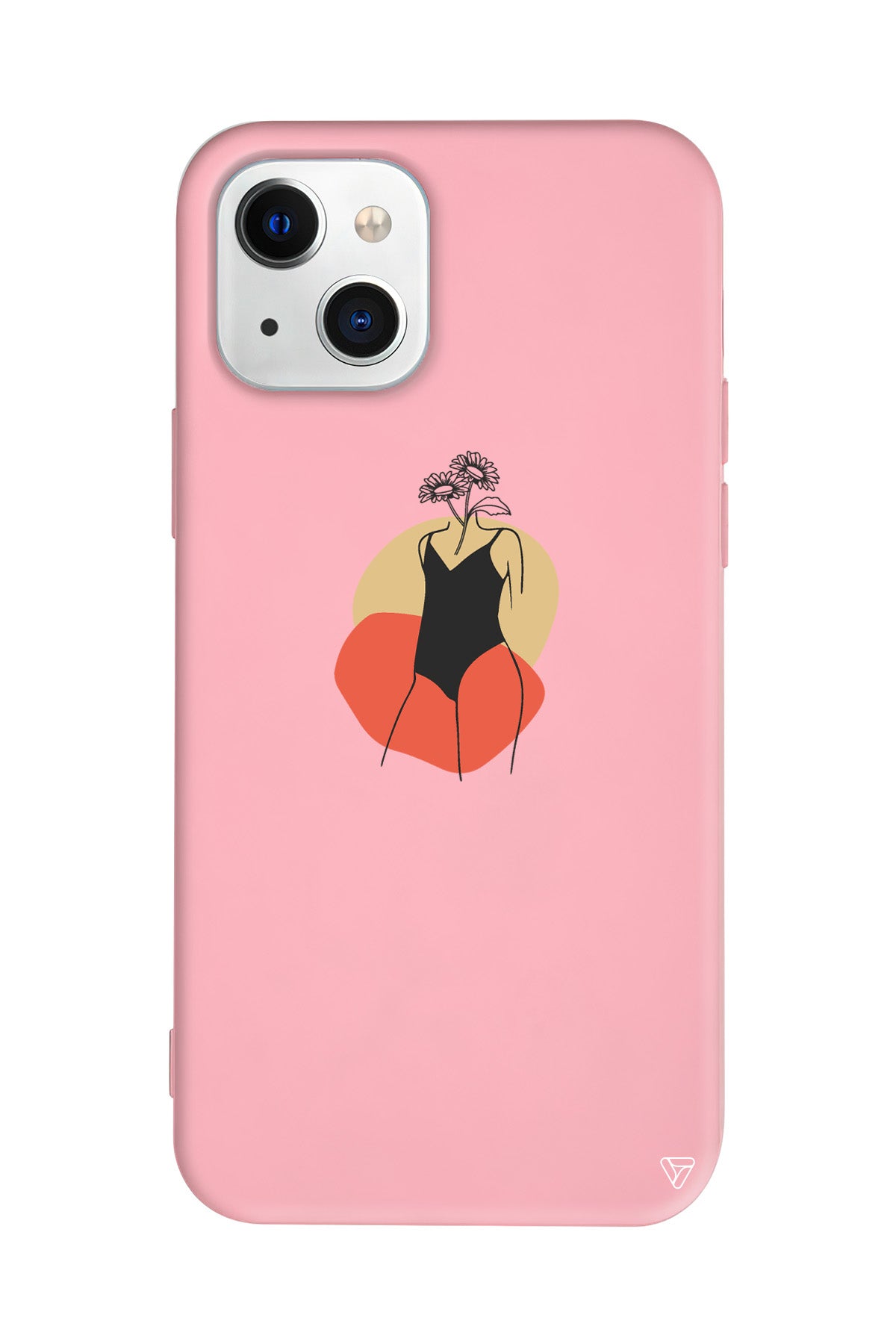 Flower Girl Standing Lansman Model İçi Kadife Silikon Telefon Kılıfı – Plus Serisine Özel